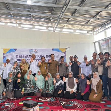 Sinergi Cegah Stunting, Pemerintah Desa Tanah Abang Gelar Rembuk Stunting